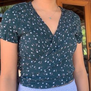 Brandy Melville wrap top